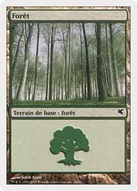 Forest (French) - "Foret" (B34) - Magic Encyclopedia 2005 (Salvat/Hachette) - Magic: The Gathering card