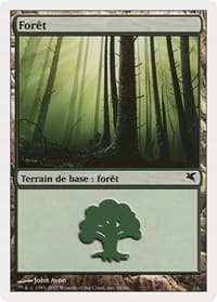 Forest (French) - "Foret" (I34) - Magic Encyclopedia 2005 (Salvat/Hachette) - Magic: The Gathering card