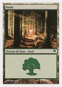 Forest (French) - "Foret" (B35) - Magic Encyclopedia 2005 (Salvat/Hachette) - Magic: The Gathering card