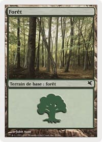 Forest (French) - "Foret" (I35) - Magic Encyclopedia 2005 (Salvat/Hachette) - Magic: The Gathering card
