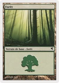 Forest (French) - "Foret" (B36) - Magic Encyclopedia 2005 (Salvat/Hachette) - Magic: The Gathering card