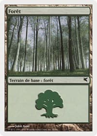 Forest (French) - "Foret" (I36) - Magic Encyclopedia 2005 (Salvat/Hachette) - Magic: The Gathering card