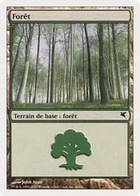 Forest (French) - "Foret" (B46) - Magic Encyclopedia 2005 (Salvat/Hachette) - Magic: The Gathering card