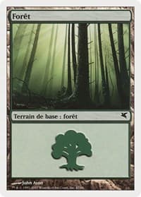 Forest (French) - "Foret" (I47) - Magic Encyclopedia 2005 (Salvat/Hachette) - Magic: The Gathering card