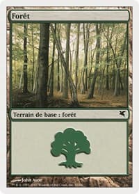 Forest (French) - "Foret" (B56) - Magic Encyclopedia 2005 (Salvat/Hachette) - Magic: The Gathering card