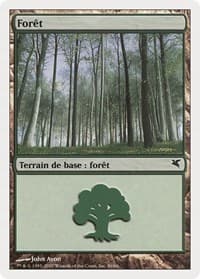 Forest (French) - "Foret" (J56) - Magic Encyclopedia 2005 (Salvat/Hachette) - Magic: The Gathering card