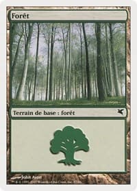Forest (French) - "Foret" (B57) - Magic Encyclopedia 2005 (Salvat/Hachette) - Magic: The Gathering card