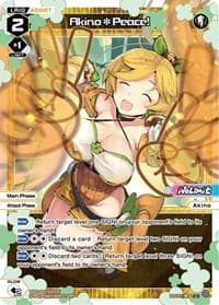 Akino*Peace! - Glowing Diva - WIXOSS card