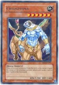 Criosphinx - Dark Revelation Volume 3 - YuGiOh card