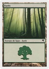 Forest (French) - "Foret" (B59) - Magic Encyclopedia 2005 (Salvat/Hachette) - Magic: The Gathering card