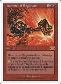 Hammer of Bogardan - Classic Sixth Edition - Magic: The Gathering card