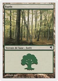 Forest (French) - "Foret" (B60) - Magic Encyclopedia 2005 (Salvat/Hachette) - Magic: The Gathering card
