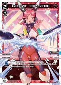 DJ LOVIT - CROSSFADE - Glowing Diva - WIXOSS card