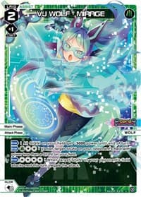 VJ WOLF - MIRAGE - Glowing Diva - WIXOSS card