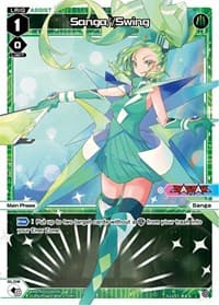 Sanga//Swing - Glowing Diva - WIXOSS card