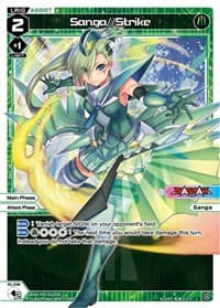 Sanga//Strike - Glowing Diva - WIXOSS card