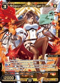 Arcgwyn, Blessed Angel Queen - Glowing Diva - WIXOSS card