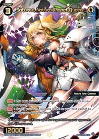 Saturne, Natural Planet Queen - Glowing Diva - WIXOSS card
