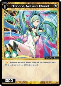 Alphard, Natural Planet - Glowing Diva - WIXOSS card