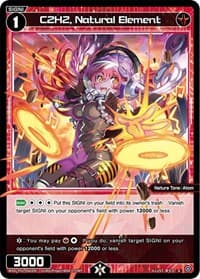 C2H2, Natural Element - Glowing Diva - WIXOSS card