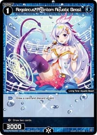 Regalecus, Phantom Aquatic Beast - Glowing Diva - WIXOSS card