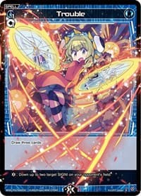Trouble - Glowing Diva - WIXOSS card