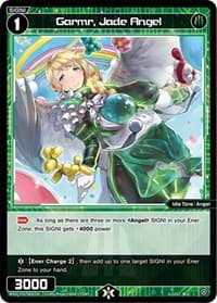Garmr, Jade Angel - Glowing Diva - WIXOSS card