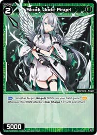 Skadi, Jade Angel - Glowing Diva - WIXOSS card