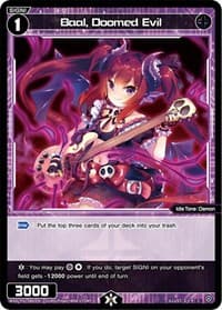 Baal, Doomed Evil - Glowing Diva - WIXOSS card