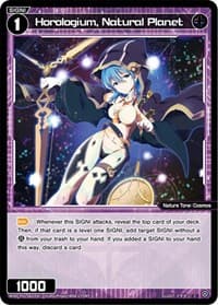 Horologium, Natural Planet - Glowing Diva - WIXOSS card