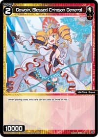 Gawain, Blessed Crimson General - Glowing Diva - WIXOSS card