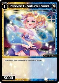 Procyon A, Natural Planet - Glowing Diva - WIXOSS card