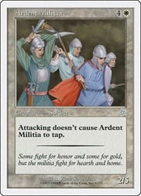 Ardent Militia - Starter 1999 - Magic: The Gathering card