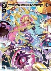 You Can Do It! Dr. Tamago (SCR) - Glowing Diva - WIXOSS card