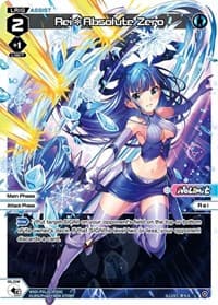 Rei*Absolute Zero (Parallel Foil) - Glowing Diva - WIXOSS card