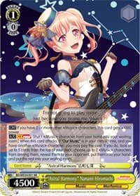 "Astral Harmony" Nanami Hiromachi - Morfonica x RAISE A SUILEN - Weiss Schwarz card