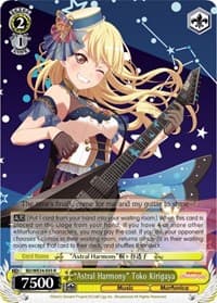 "Astral Harmony" Toko Kirigaya - Morfonica x RAISE A SUILEN - Weiss Schwarz card
