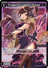 Fragarach, Lightly Armed (Parallel Foil) - Glowing Diva - WIXOSS card