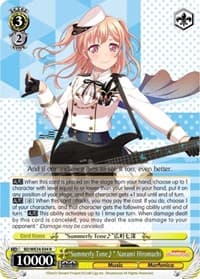"Summerly Tone" Nanami Hiromachi (Parallel Foil) - Morfonica x RAISE A SUILEN - Weiss Schwarz card