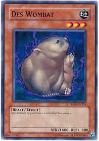 Des Wombat - Dark Revelation Volume 3 - YuGiOh card