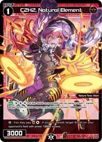 C2H2, Natural Element (Parallel Foil) - Glowing Diva - WIXOSS card