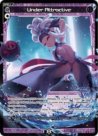 Under Attractive (Parallel Foil) - Glowing Diva - WIXOSS card