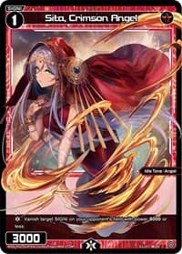 Sita, Crimson Angel (Parallel Foil) - Glowing Diva - WIXOSS card