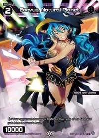 Corvus, Natural Planet (Parallel Foil) - Glowing Diva - WIXOSS card