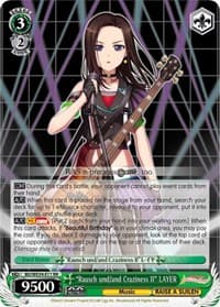 "Rausch und/and Craziness II" LAYER (Parallel Foil) - Morfonica x RAISE A SUILEN - Weiss Schwarz card