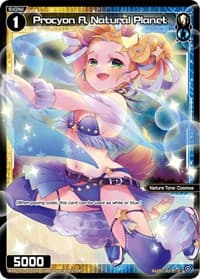 Procyon A, Natural Planet (Parallel Foil) - Glowing Diva - WIXOSS card