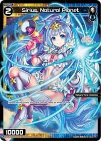 Sirius, Natural Planet (Parallel Foil) - Glowing Diva - WIXOSS card