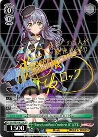 "Rausch und/and Craziness II" LOCK (SP) - Morfonica x RAISE A SUILEN - Weiss Schwarz card