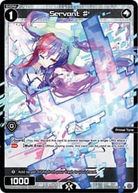 Servant # (Parallel Foil) - Glowing Diva - WIXOSS card