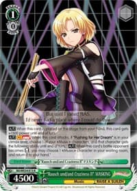 "Rausch und/and Craziness II" MASKING (Parallel Foil) - Morfonica x RAISE A SUILEN - Weiss Schwarz card